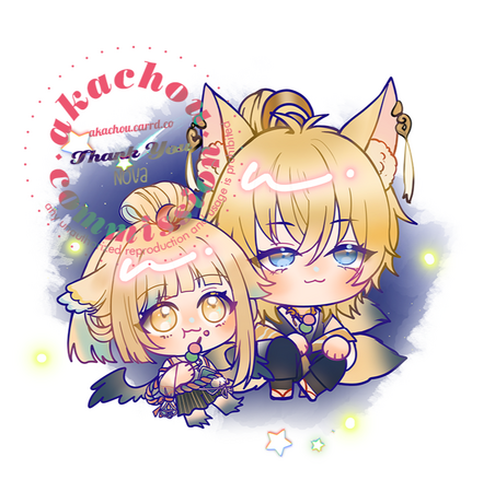 Fullbody Chibi commission for Nova