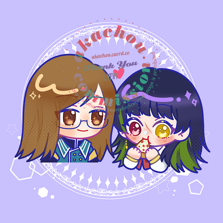 Bust up chibi commission for Lynn