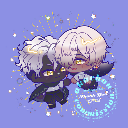 Fullbody Chibi commission for Noa